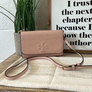 Tory Burch Thea Flat Wallet Crossbody